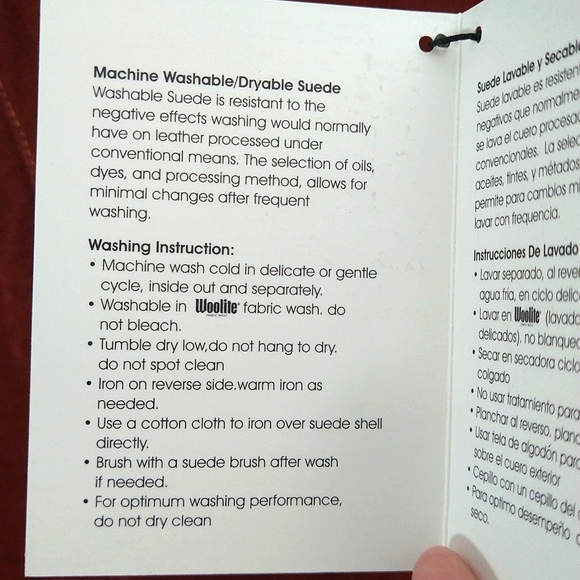 Bernardo Suede Leather Jacket NWT - Picture 14 of 16